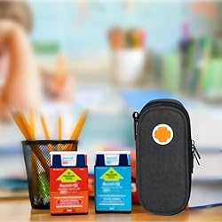 CURMIO Double Layer EpiPen Carrying Case