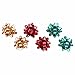 VK Accessories 3 Pairs Christmas Earring Bow Shape Santa Earrings for Women