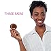 Gmumu Silicone Nipple Covers Reusable Adhesive Breast Petals Pasties for Dark Skin (Dark Brown, 7 cm) (Dark Brown)