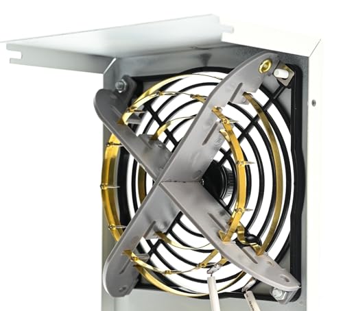 Ionizing Air Blower Fan Ion Anti-Static Elimination Discharge ESD Blower Fan 110V Ionizer Desktop Fan Eliminator