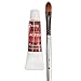 Art Owl Studio Acrylic Paint Set, Nontoxic & Odor-Free 12x12ml Quality Painting Supplies for Artists with Free Brush Washer