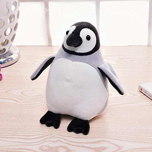 Mmban Ergonomically Designed Adult Children's Airplane Train Car Office or Camping Travel Pillow Soft Memory Cotton U-Shaped Neck Pillow Gray Penguin