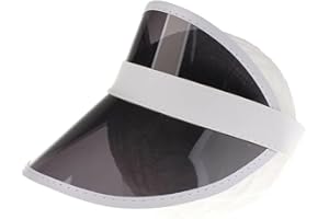 Unisex Kids Sun Visors Plastic Clear Cap Candy Color Transparent Elastic Visor Cap Colorful Sun Hat Empty Top Hat