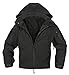 Rothco Special Ops Soft Shell Jacket - Unbeatable Weather Defense and Tactical Versatility, Black, S