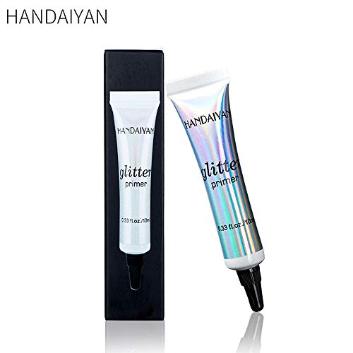 Aviat Foundation Makeup Primer- 10ml Shimmer Glitter Sequined Base For Eyeshadow Primer Natural Eyeshadow Cream Stops Shine, Smooths Skin,