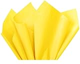 ShipGuard® Premium Quality Gift Wrap Paper® for Gift Wrapping Paper Crafts, Packing, DIY Crafts and more. | Light Yellow | 15 x 20 100 Sheets