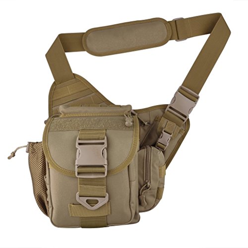 Camera Bag, Qcute Tactical Bag, Shoulder Messenger Bag, Waterproof Multifunctional Sling Bag with Liner, Fit for Hiking, Outdoor Sports, Daily Service and Military Affairs - Thumbnail 7