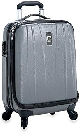 The Classic Grey Delsey Helium Shadow 19-inch Hardside International Carry on Luggage