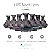 ASAKUKI 4L Humidifiers with Essential Oil Diffuser, Quiet with 7 Color Nightlight, Easy to Clean