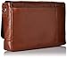 Fossil Graham East West Leather Cognac Messenger Bag, Cognac