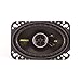 Kicker 40CS464 4x6 CS-Series Coaxial Speakers - Pair (Black)