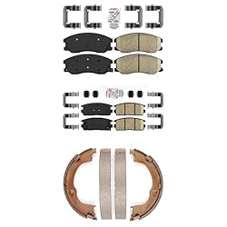 Transit Auto Front Rear Ceramic Disc Brake Pads Kit