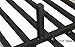 TITAN GREAT OUTDOORS Ash & Ember Round 30in Fire Pit Grate, Heavy Duty 1/2in Steel Elevated Log Wood Pit Grate, Burning Fireplace and Firepits