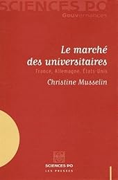 Le  marché des universitaires