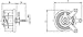 Electronics-Salon 25W 500 OHM High Power Wirewound Potentiometer, Rheostat, Variable Resistor.