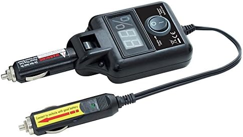 Fine Life Auto Products Car Jump Starter Charger with Digital Battery Capacity Display Meter and 19.5 Foot Connecting Cable - Jump Start Vehicle Without Opening Hood and No Jumper Cables Required