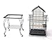 Bird Parrot Cage with Stand Cockatiel Amazon African Grey Caique Conure, 20 X 20 X 57 1/2″ hthumb 3