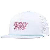 Bogey Bros Golf Hat for Men – Performance Snapback Cap, Breathable Poly Spandex, Sweat Resistant, Structured Fit