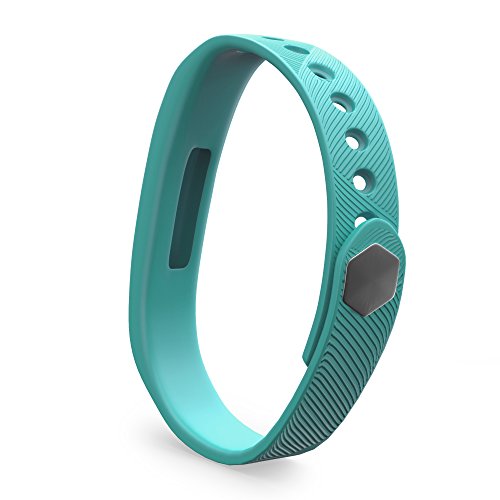 Teak - Silicone Sport Replacement Band for Fitbit Flex 2 - Small, Teal
