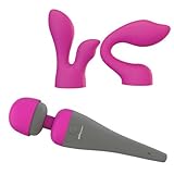 Palm Power Massager with Sensual Attachments