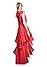 CA Mode Women V-neck Lace Up Wedding Evening Gown Prom Party High Low Dress