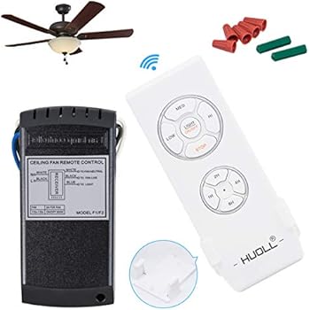 Huoll Universal Ceiling Fan Light Remote Controller Kit Timing