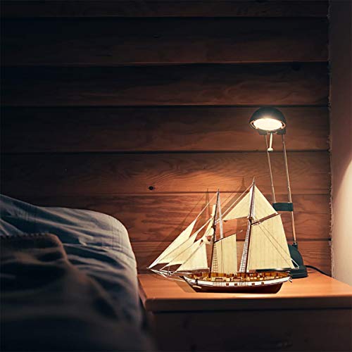 DIY Ship Assembly Model Kits 1:130 Classic Wooden Sailing Boat Scale Terberl Model Decoration, Gifts & Decor Wooden Model Nautical Decor 380x130x270mm