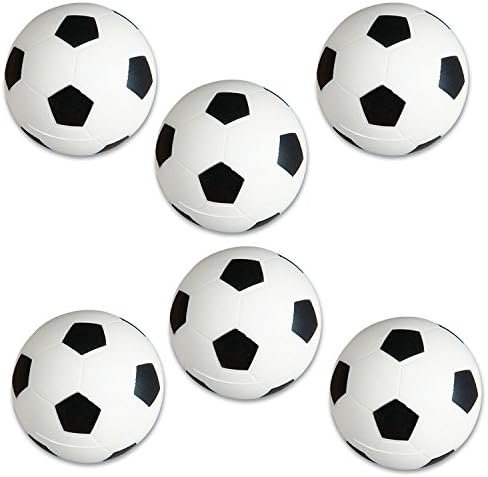 TwiceBooked Soccer Stress Reducer Bouncing 2.5 Squeeze Ball