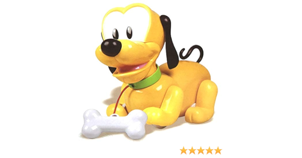 pluto walking dog toy