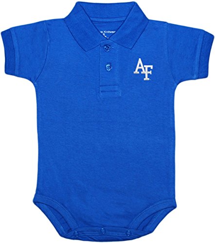 Air Force Academy Falcons Newborn Polo Bodysuit