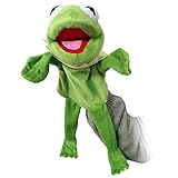 Feeke Hand Puppet, Plush Toy, The Frog Plush Doll Plush Toy Gift Gifts for Kids(29cm, Small Size, Recommended for Children)