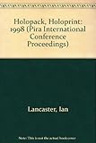 Image de Holo-Pack/Holo-Print GuideBook (Pira International conference proceedings)