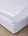 Premium Waterproof Mattress Pad - Hypoallergenic and Vinyl Free Fitted Mattress Protector with Knitted Skirt - Jacquard Mattress Cover - Breathable Cool Flow Technology (Twin) - by Utopia Bedding