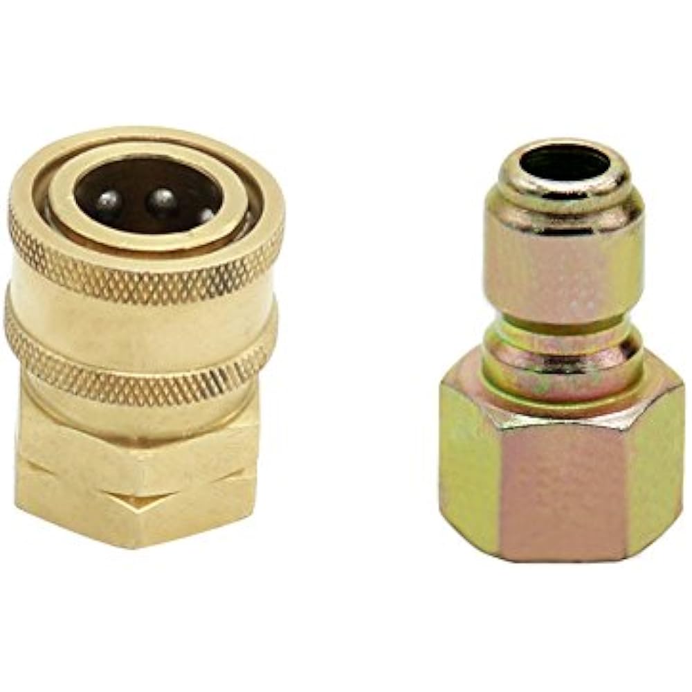 3/8 Inch Quick Connect Fitting Pressure Washer Adapter Set, TWIS293