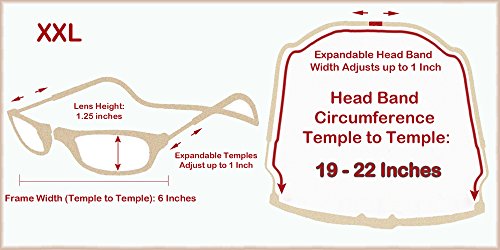 Clic XXL Magnetic Reading Glasses in smoke, +1.50