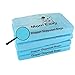 MOM EASY 200 Count Baby Diaper Trash Bags, 10 Gallon Capacity, Disposable, Unscented, Extra Durable Plastic, Thick Double Seams, Tie Handles, Easy to Open, Wide Uses