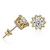 Women Girl Earrings, WaiiMak Simple Fashion Diamond