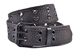 Double Hole Grommets Canvas Belt