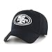 OTS NFL San Francisco 49ers Men's All-Star Adjustable Hat, Black And White, One Size