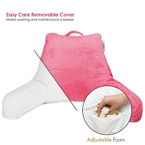 Nestl Reading Pillow for Kids, Small Bed Pillow, Back Pillow for Sitting in Bed, Memory Foam