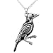 Controse Women's Silver-Toned Stainless Steel Rave N Bones Necklace with Pendant 28