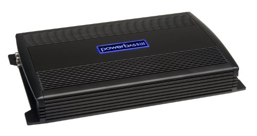 Powerbass Asa3-1000.1D 2000 Watts 1-Channel Class D Power Amplifier (ASA31000.1D)