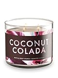 Bath and Body Works White Barn 3 Wick Scented Candle Coconut Colada 14.5 Ounce