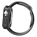 Apple Watch Case - Poetic [Turtle Skin Series] Apple Watch 38mm Case - Protective Silicone Case For Apple Watch 38mm (2015) Black (3-Year Manufacturer Warranty From Poetic)