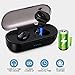 Wireless Earbuds, HISILI Bluetooth 5.0 Wireless Headphones, in-Ear Sweat-Proof Stereo Wireless Earphones with Portable Charging Case, Mic, Hi-Fi Sound, True Free, TWS-X Wireless Headphone
