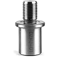 Weldon Shank Adapter JESTUOUS 3/4 Inch Weldon Shank to 1/2 Inch-20UNF Threaded Shank for Drill Chucks Hand Drill Press