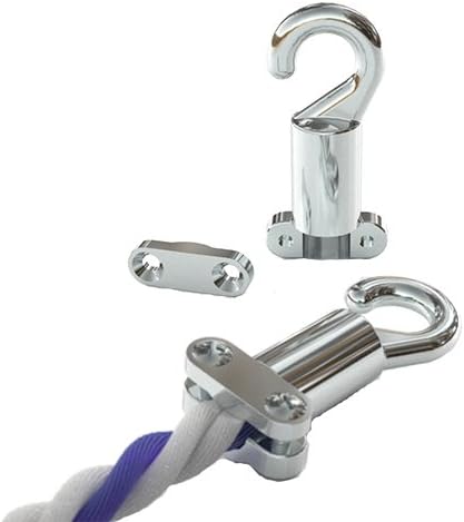 Perma-Cast PH52 Chrome Plated 1/2" Rope Hook - Cleat Type