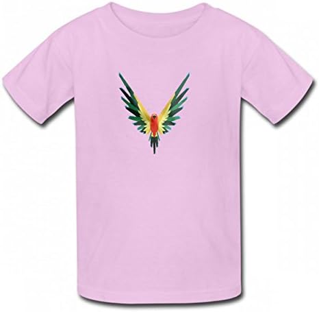 DMDSLH Logan Style Paul Sun Conure Cool Tshirt Printed Cotton T-Shirts Tops Logo Children Tee Pink