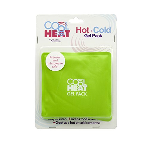Hot or Cold Gel Packs By Camerons (5"x5" Green) Freezer or Microwave