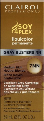 Clairol Professional Liquicolor 7NN, Medium Rich Neutral Blonde, 2 Ounce